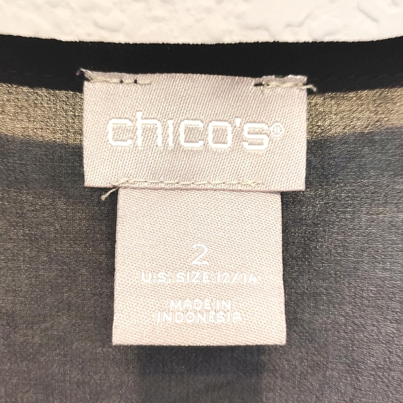 Chico's Sheer Tank Top - Picture 4 of 4